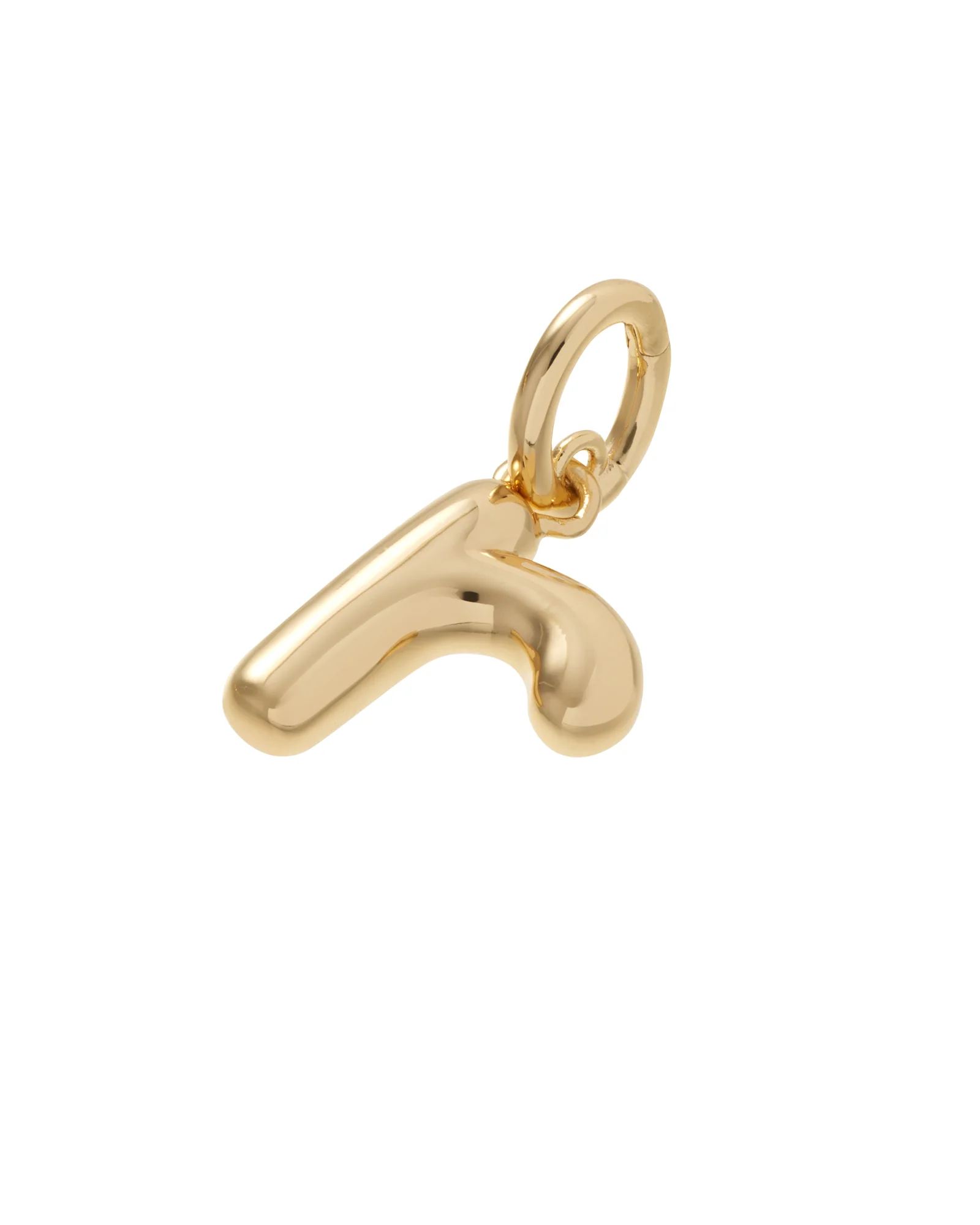 The Puffy Initial Necklace - Image 8
