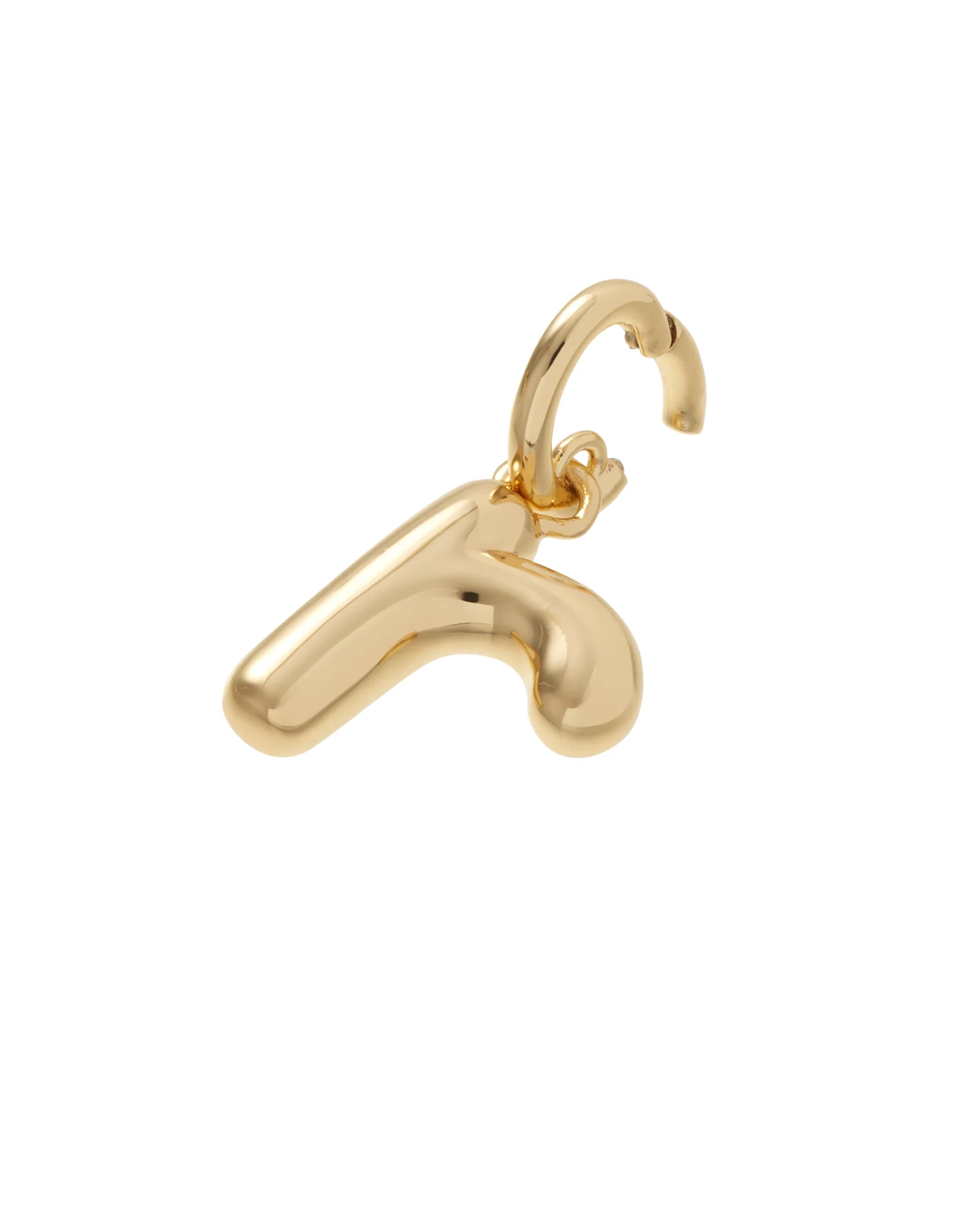 The Puffy Initial Necklace - Image 9