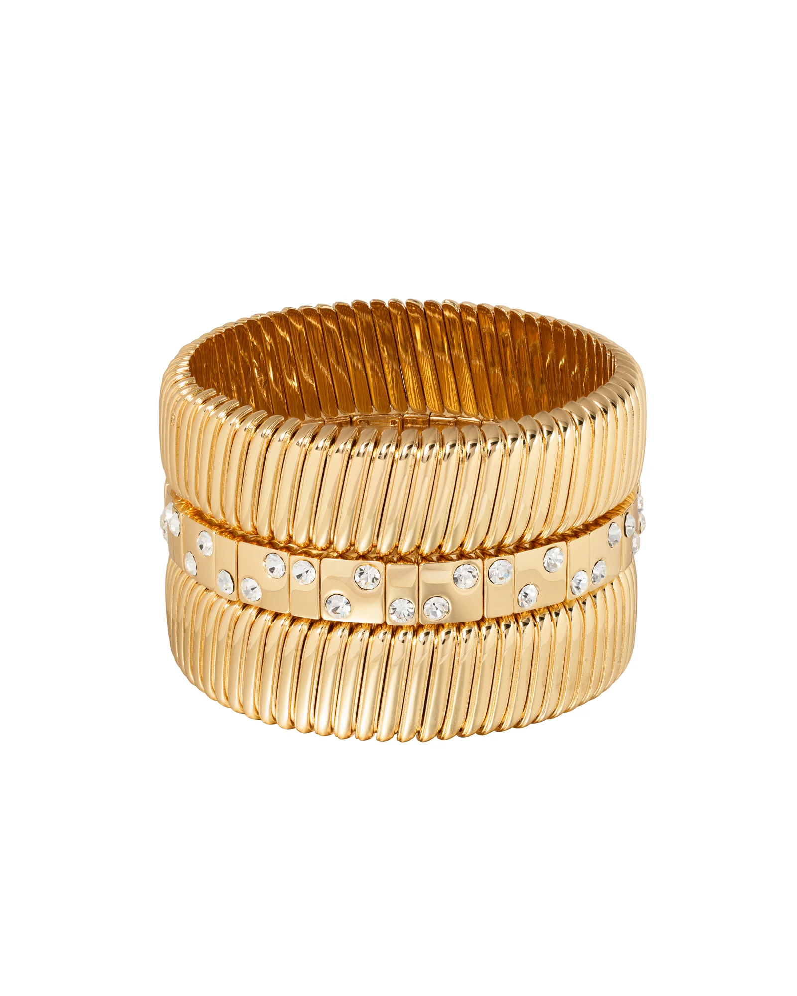 The Rock & Roll Stack in Gold