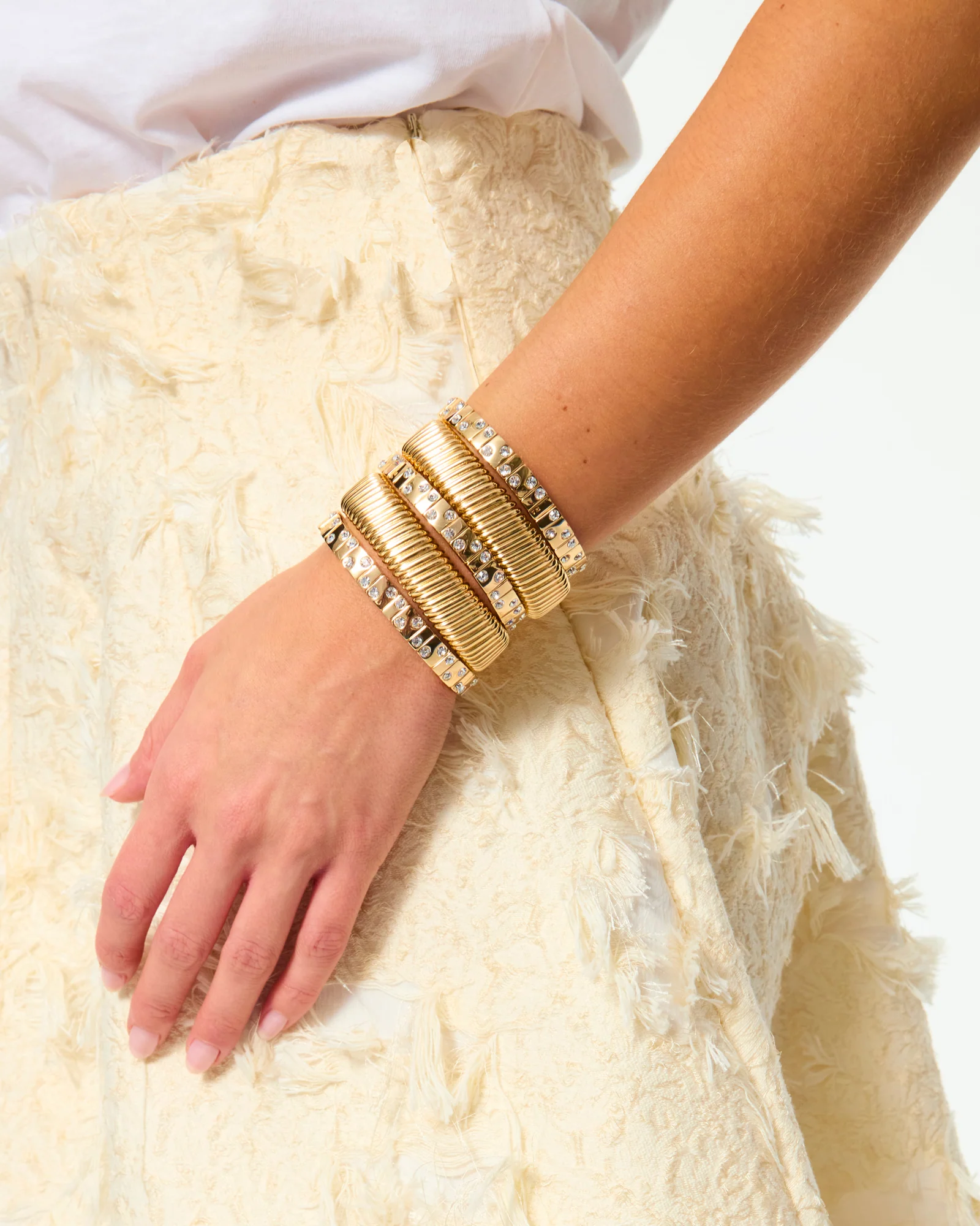 The Rock & Roll Stack in Gold - Image 2