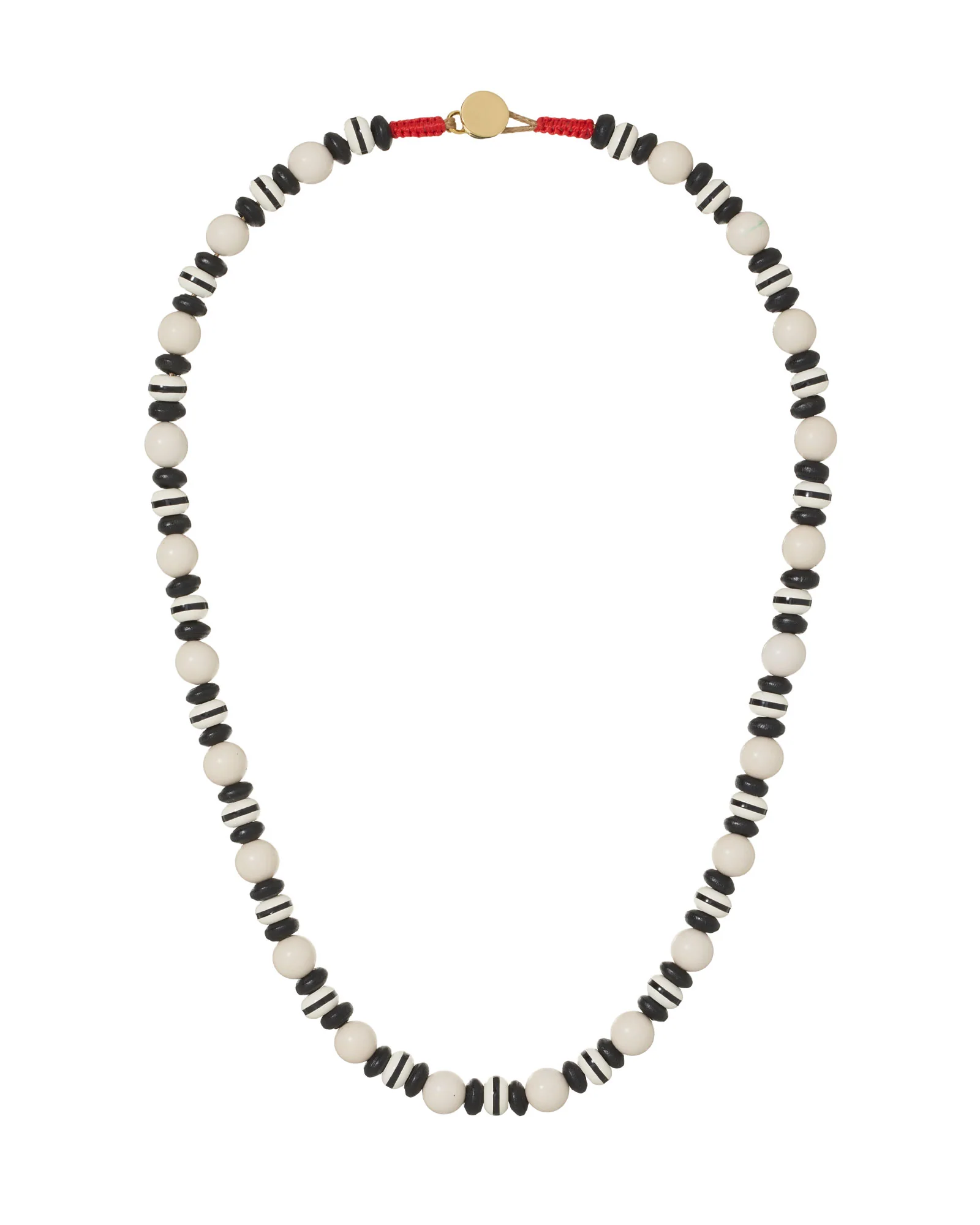 The Salt & Pepper Cylinder Necklace Set - Image 3