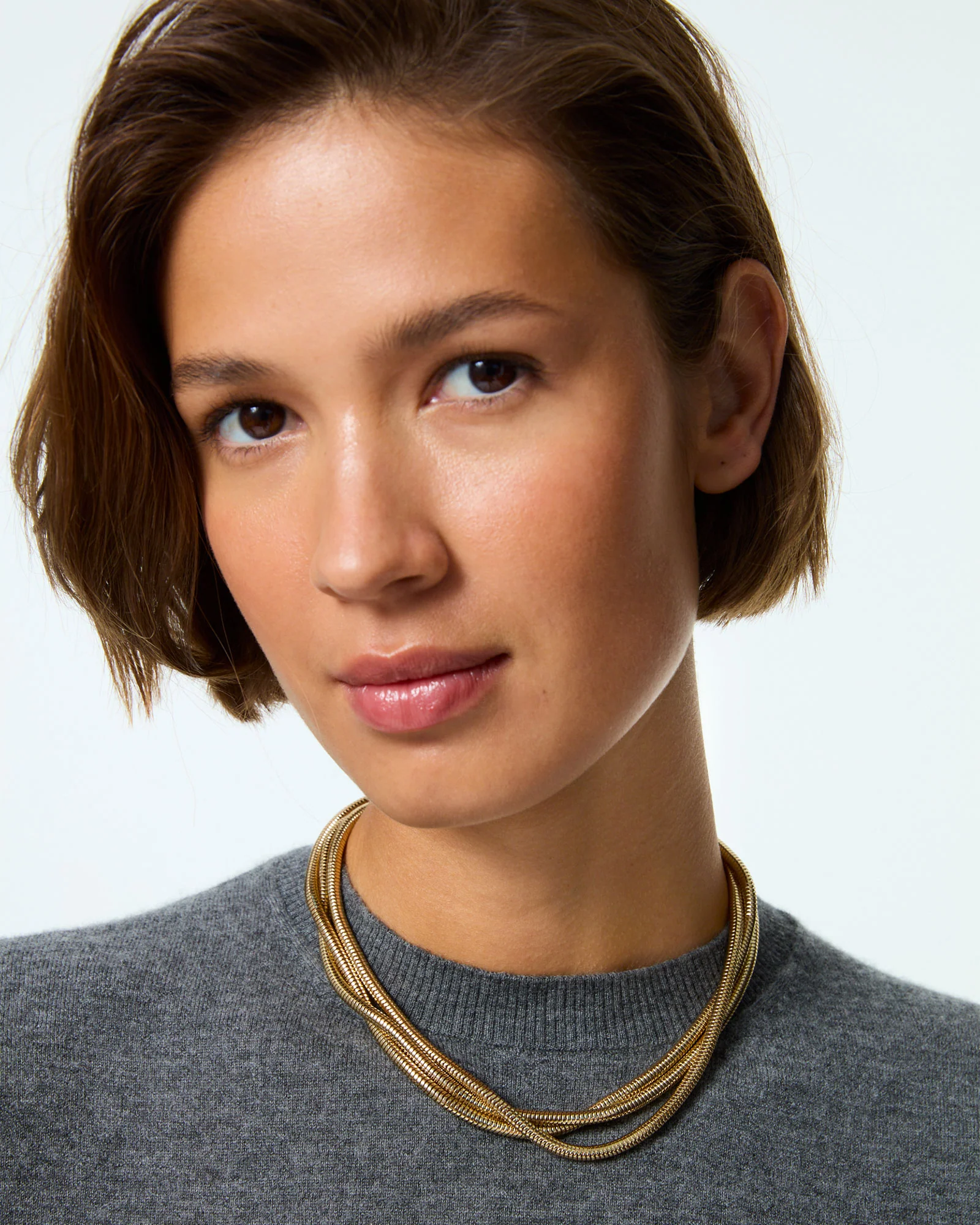 The Short Snake Chain Necklace - Image 2