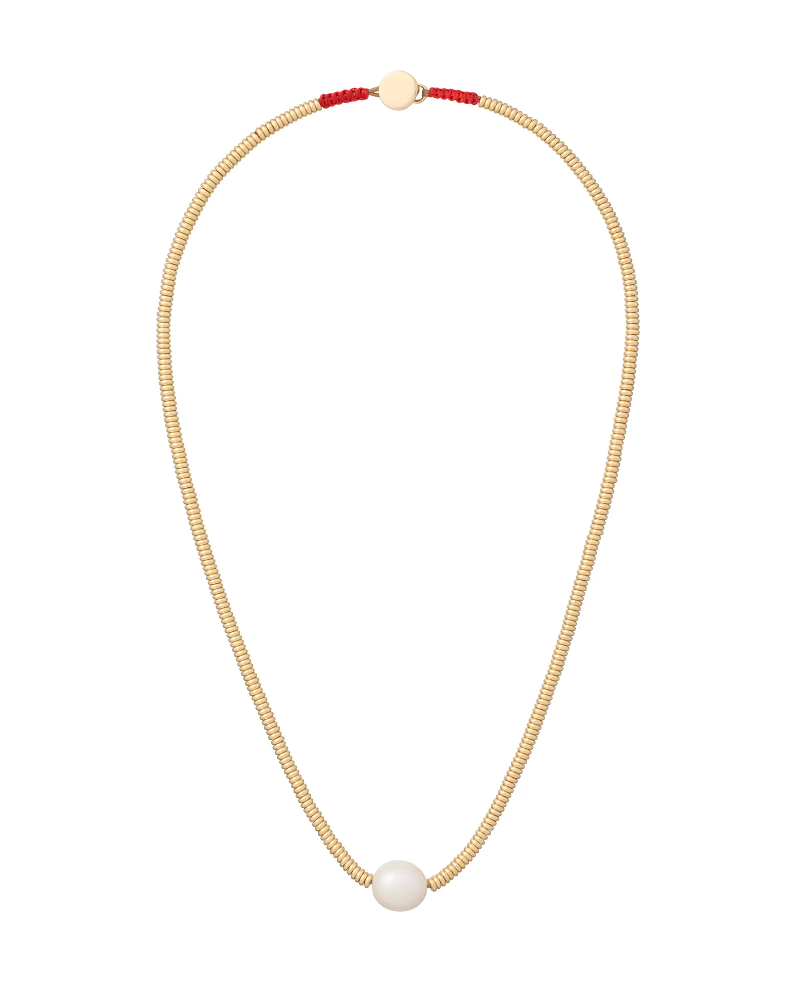 The Solitaire Pearl Necklace