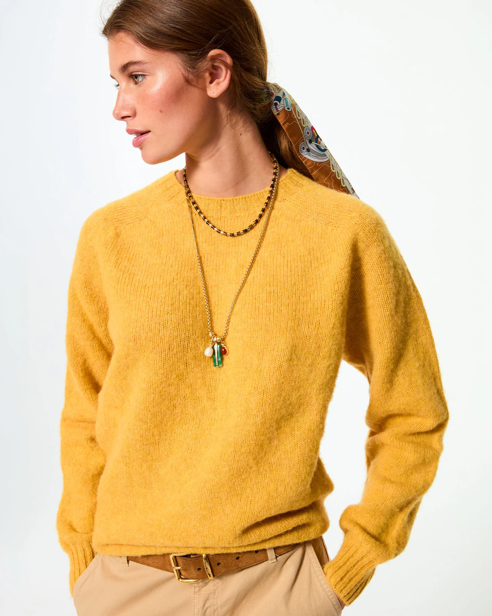 The Semi Precious Heishi Necklace - Image 3