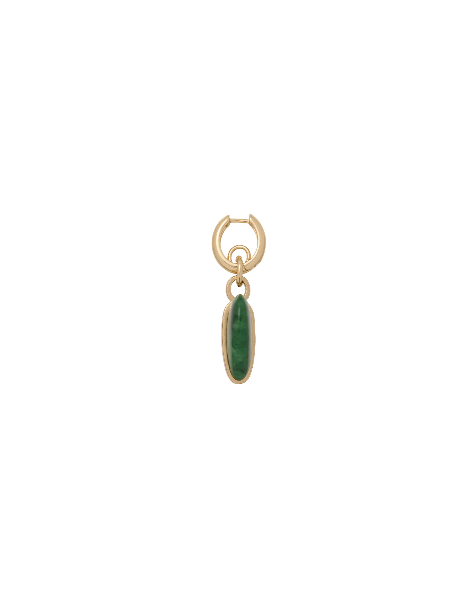 The Stone Mini Heart Earrings - Image 5