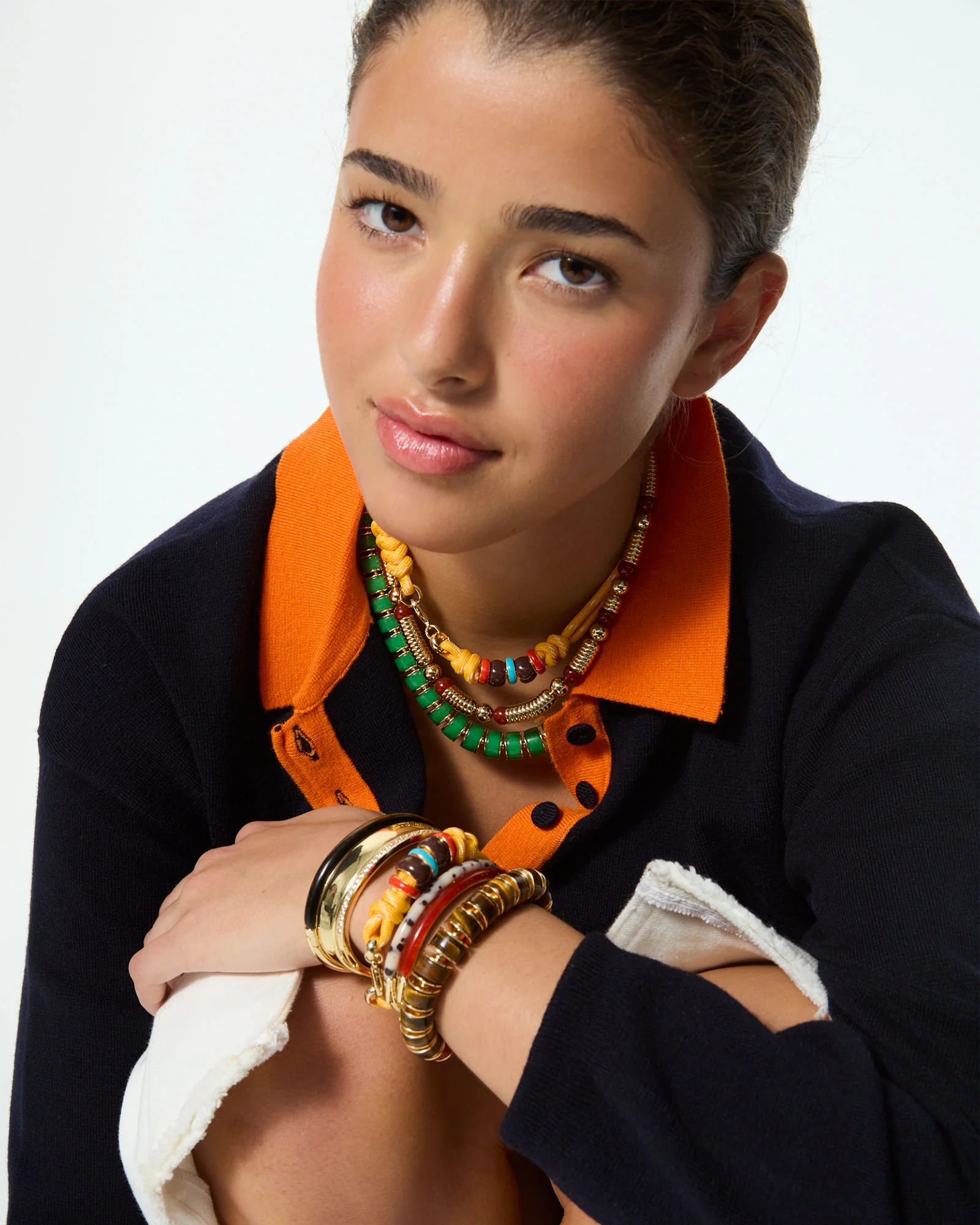 The Stone Hinged Bracelet Trio - Image 10