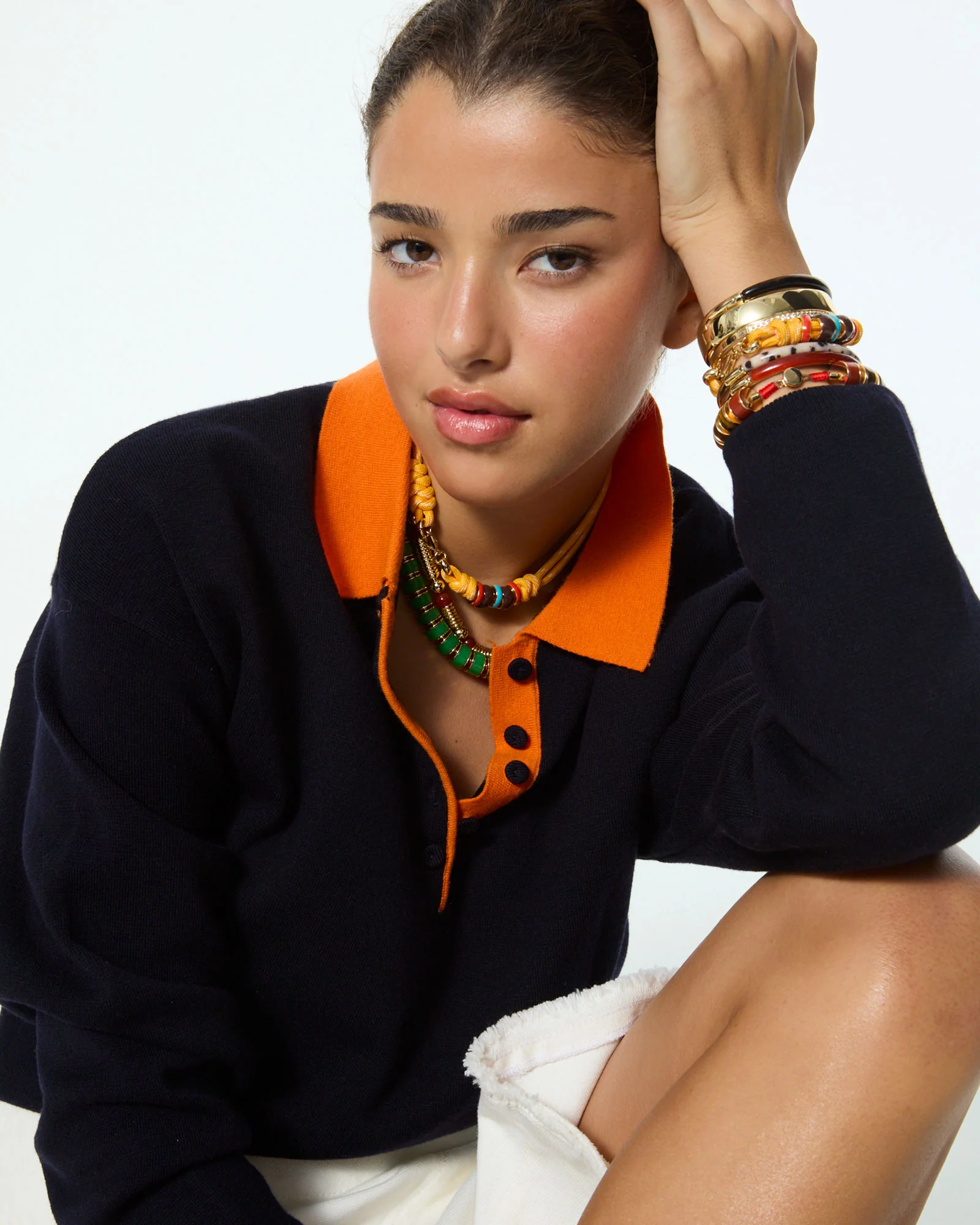 The Stone Hinged Bracelet Trio - Image 8
