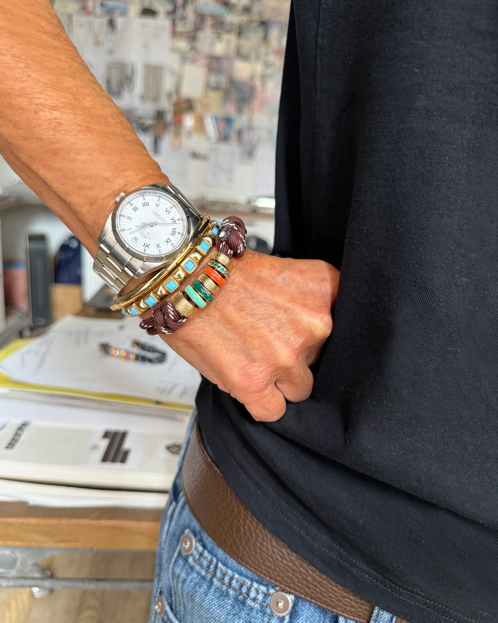The Super Size Happy Cord Bracelet - Image 5