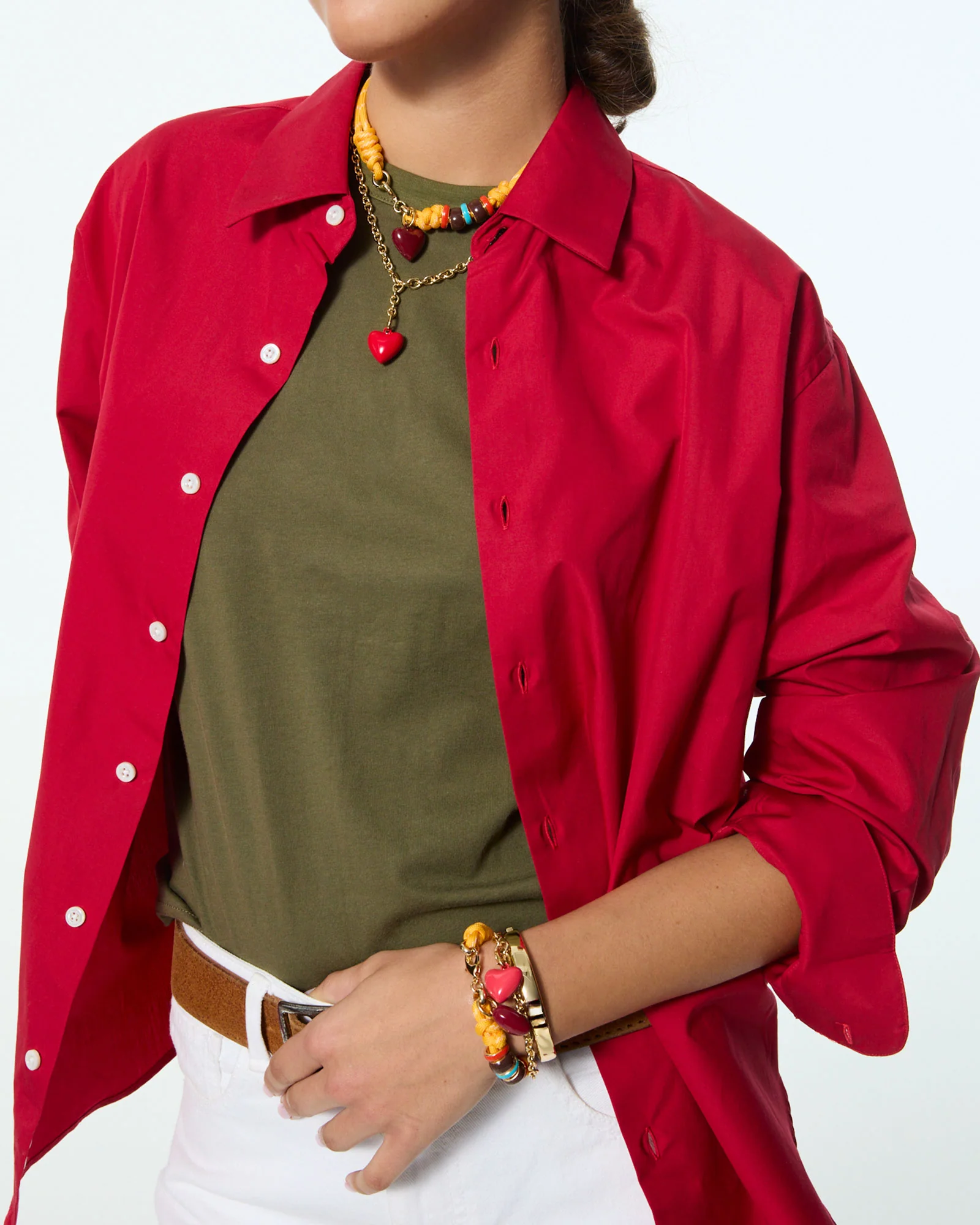 The Super Size Happy Cord Necklace - Image 5