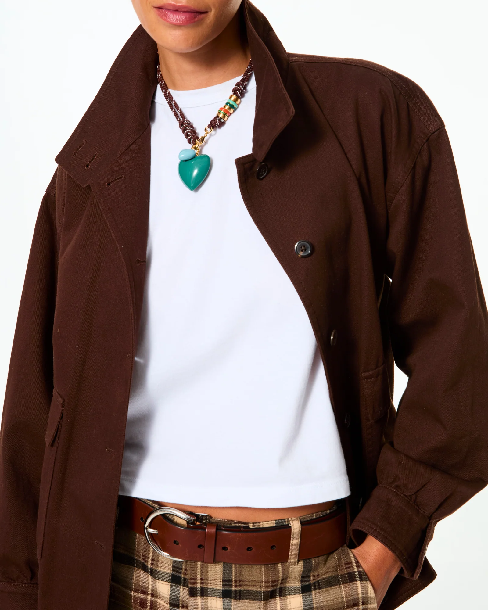 The Super Size Happy Cord Necklace - Image 5