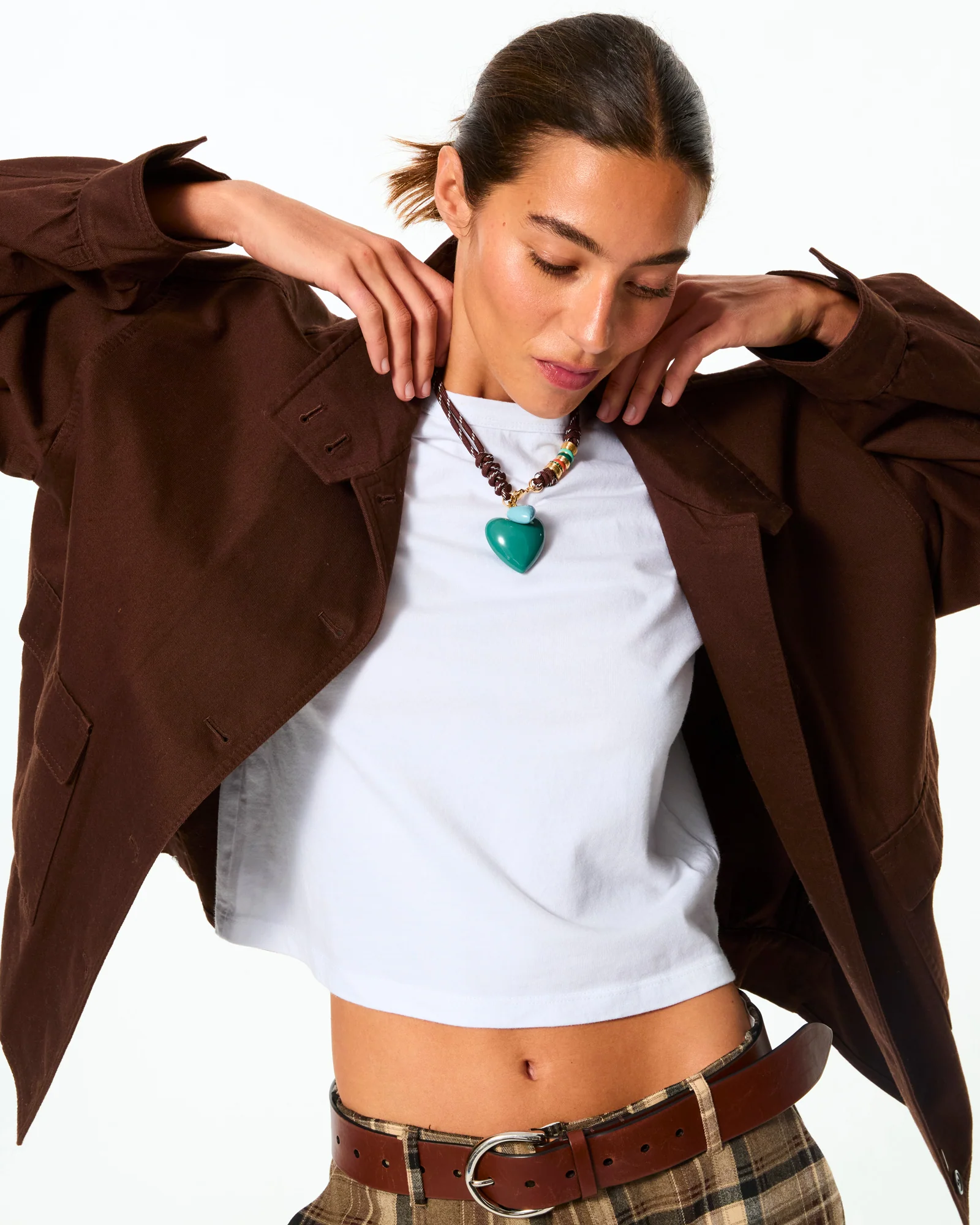 The Super Size Happy Cord Necklace - Image 6