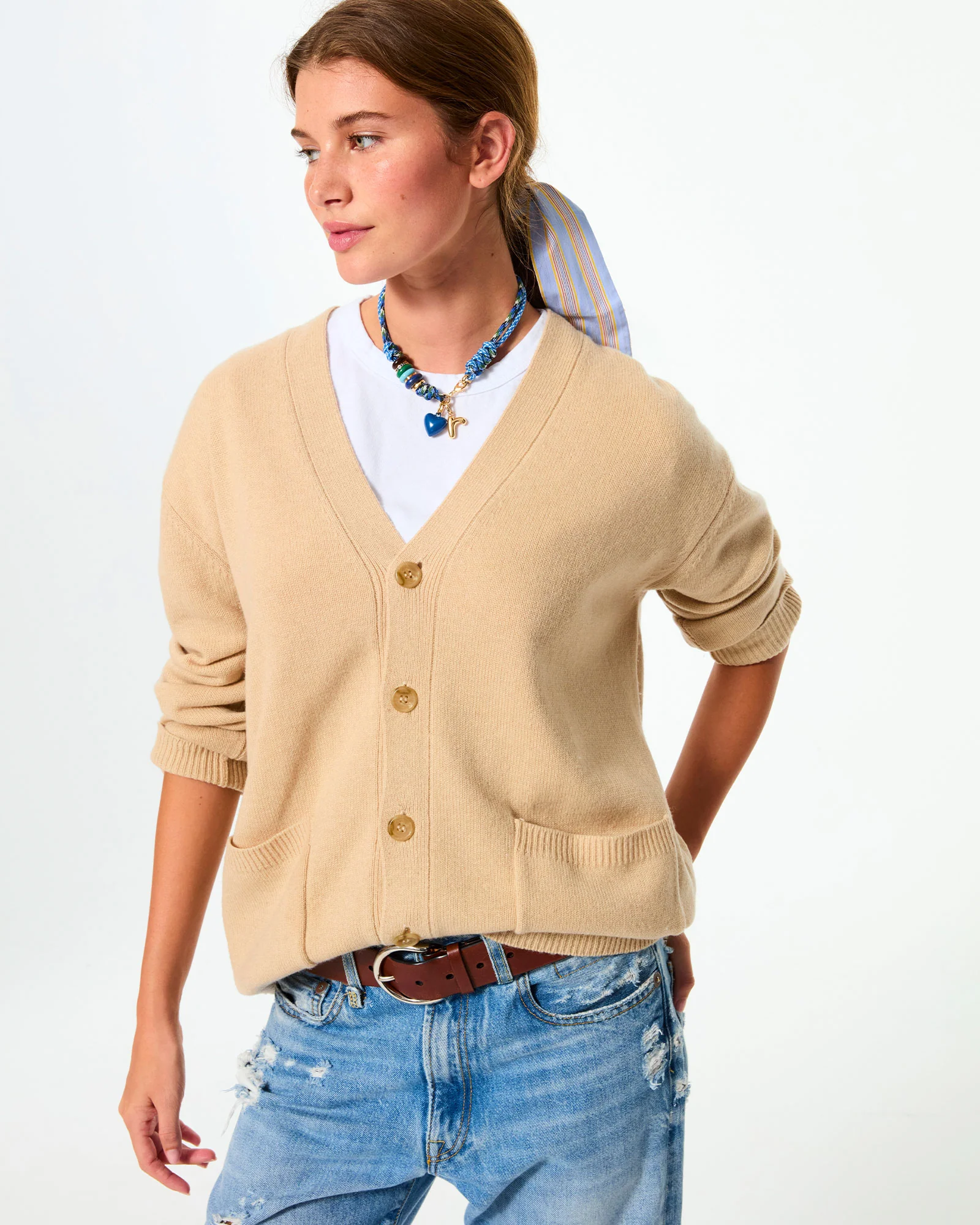 The Super Size Happy Cord Necklace - Image 3