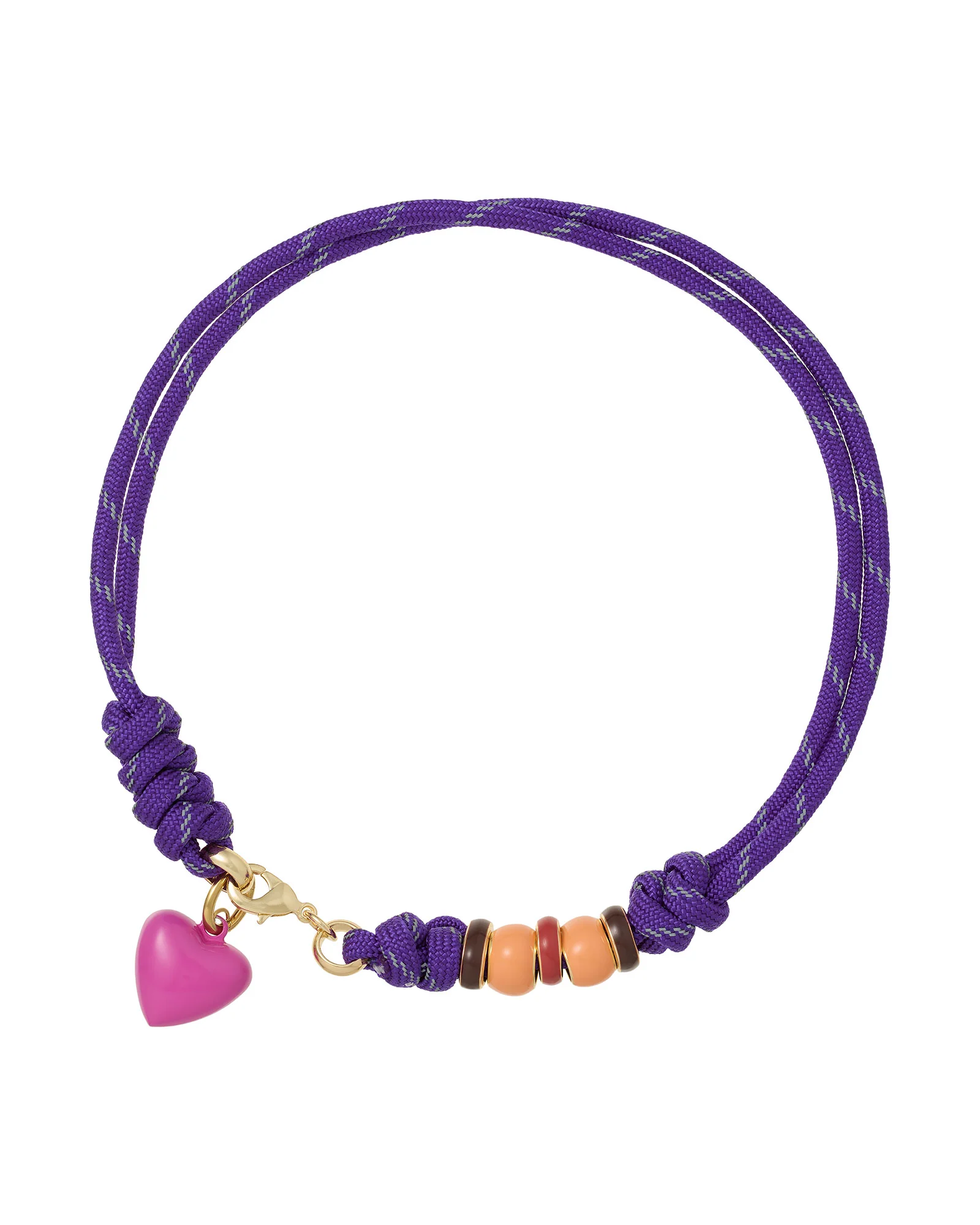 The Super Size Happy Cord Necklace - Image 5