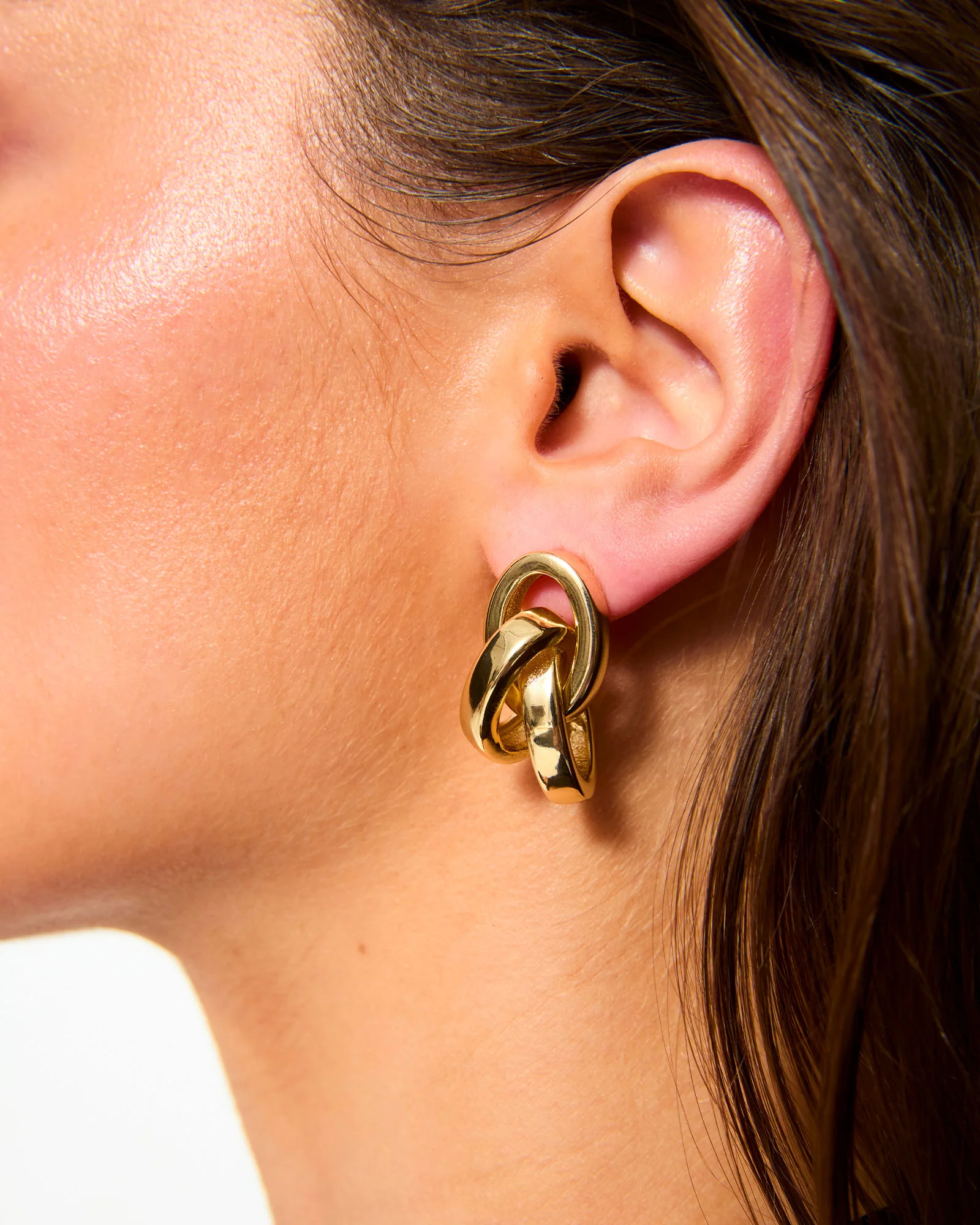 The Triple Link Earrings - Image 3